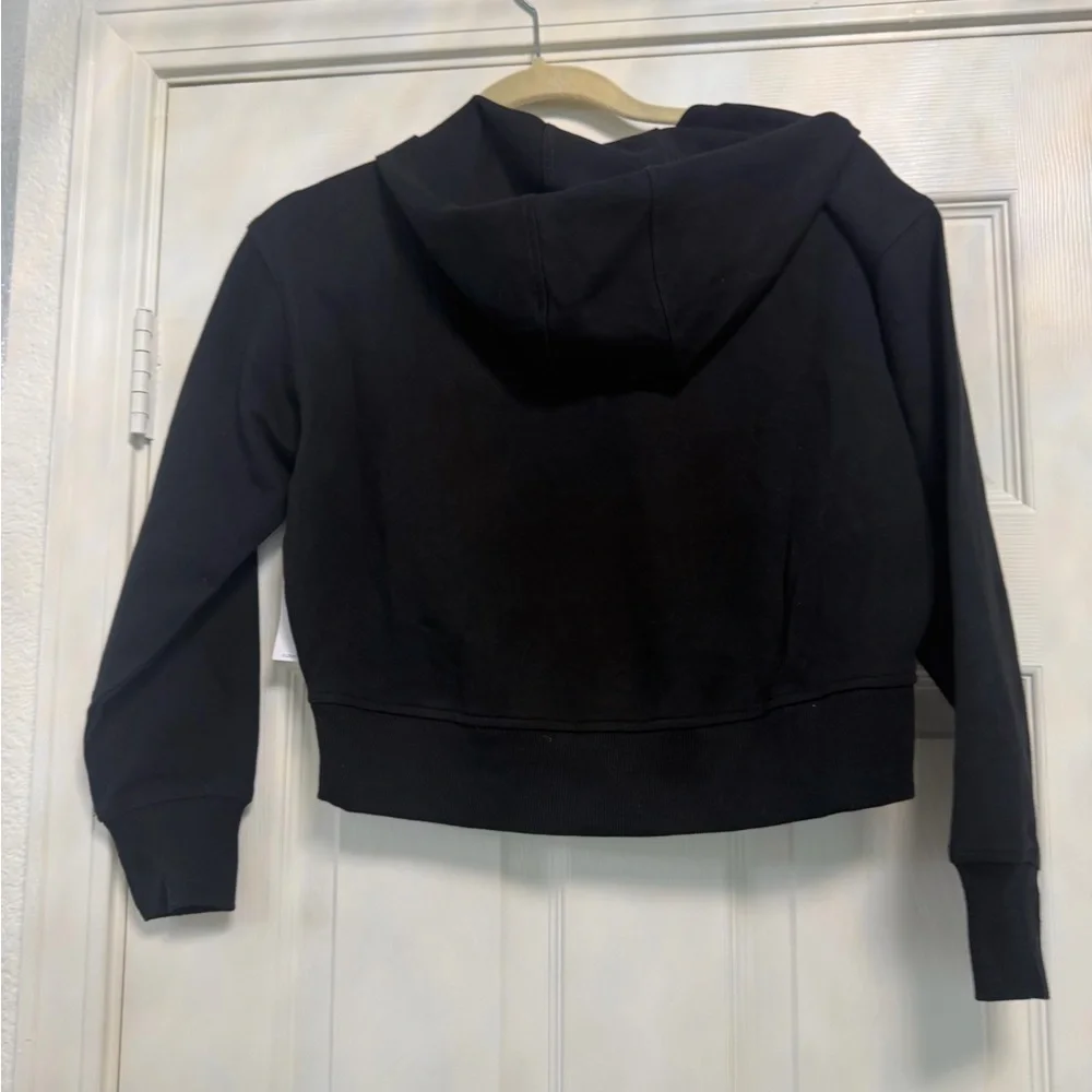 Old Navy Active - Black Zip-Up Hoodie (Dynamic Fleece) - Picture 3 of 4